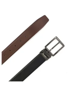 Dune London Nott Belt in Black