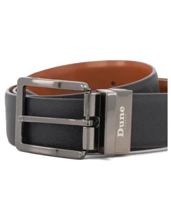 Dune London Nott Belt in Tan