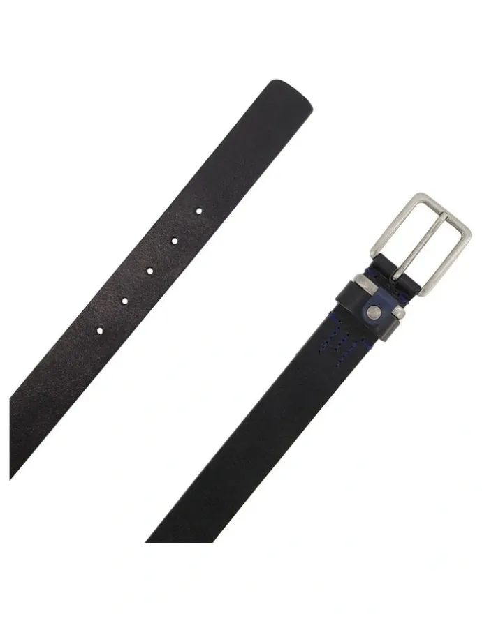 Dune London Ornwell Leather Belt in Black