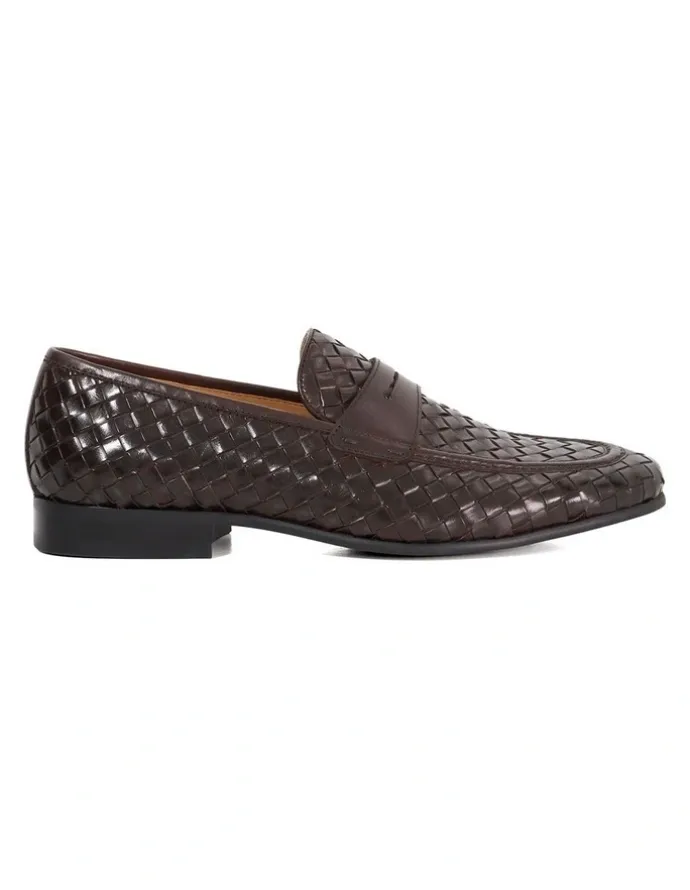 Dune London Salaman Loafer In Brown