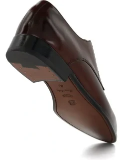 Dune London Salisbury Derby Shoe in Dark Brown