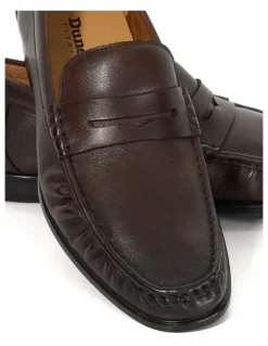 Dune London Sammi Loafer in Brown