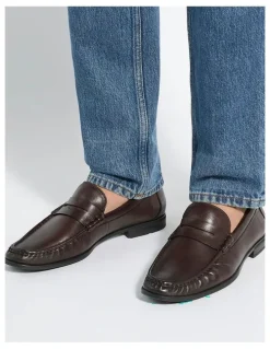 Dune London Sammi Loafer in Brown