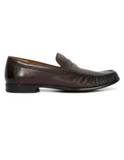 Dune London Sammi Loafer in Brown