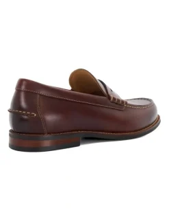 Dune London Samson Loafer in Brown