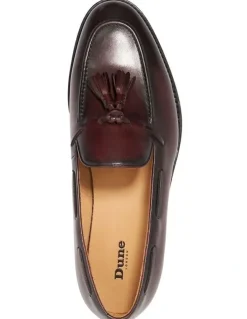 Dune London Sandders Loafer in Burgundy