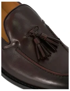 Dune London Sanders Loafer in Dark Brown