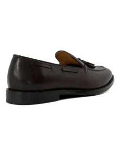 Dune London Sanders Loafer in Dark Brown