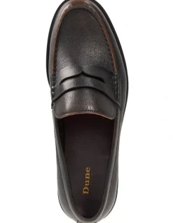 Dune London Sascha Loafer in Brown