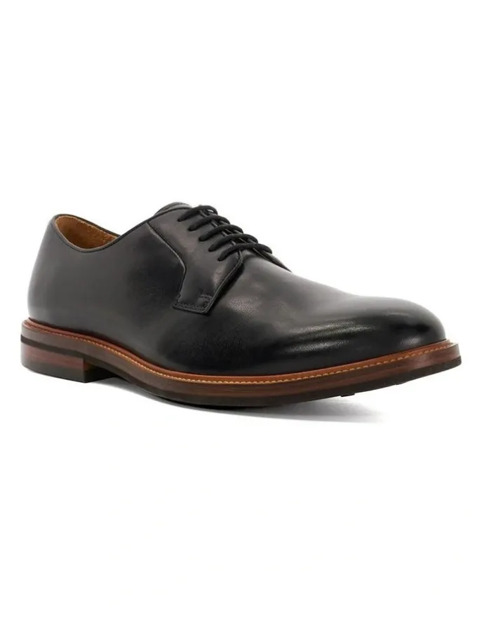 Dune London Savoye Lace Up Loafers in Black