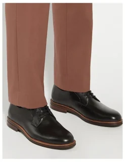 Dune London Savoye Lace Up Loafers in Black