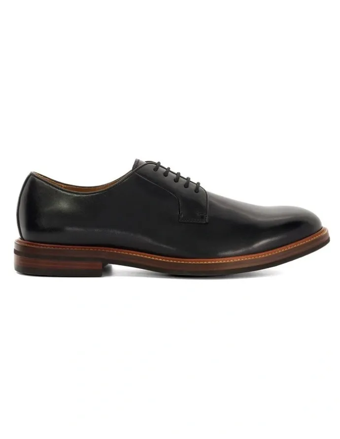 Dune London Savoye Lace Up Loafers in Black