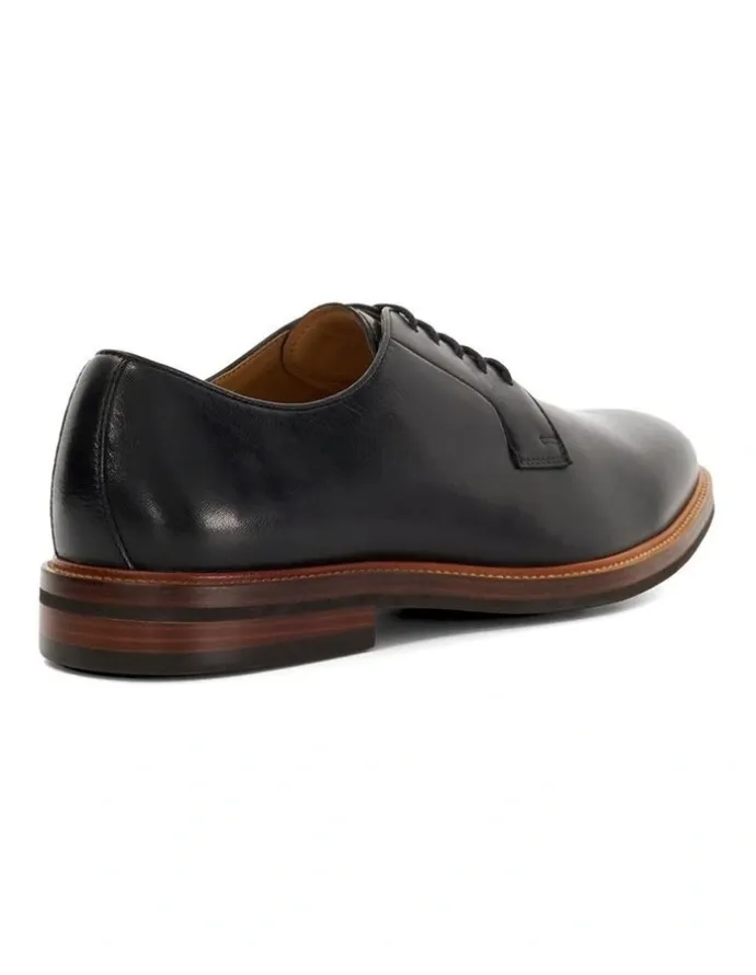 Dune London Savoye Lace Up Loafers in Black