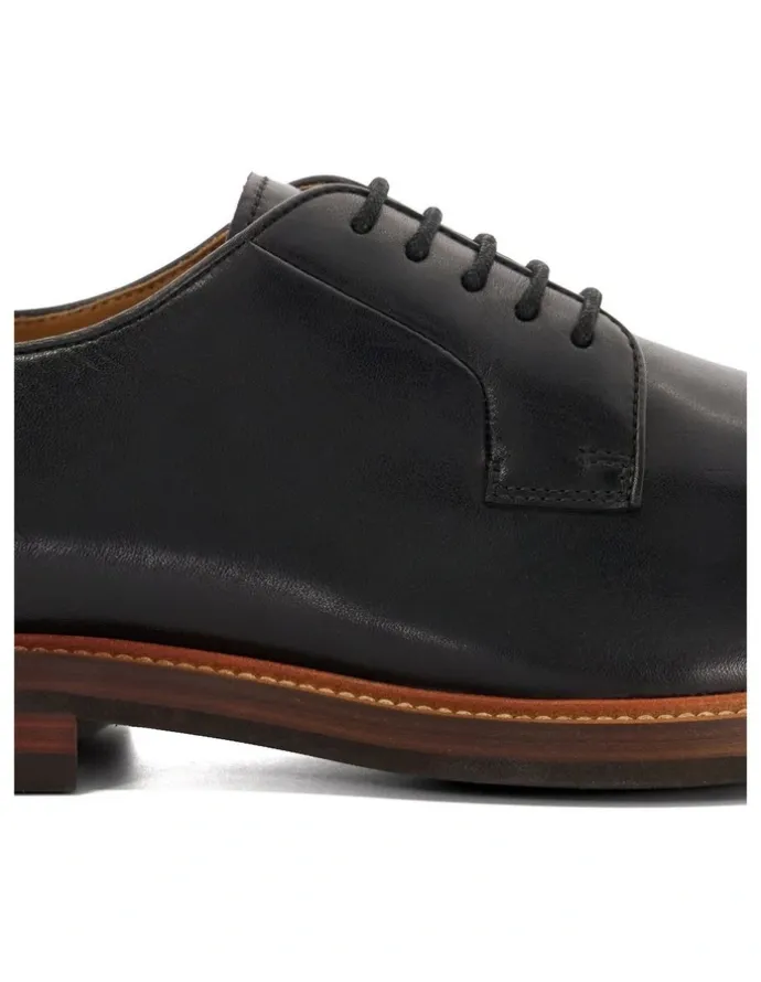 Dune London Savoye Lace Up Loafers in Black