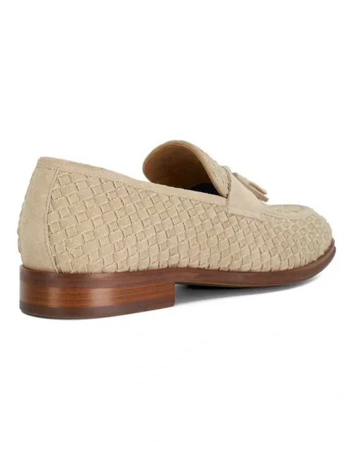 Dune London Sevilles Loafer In Beige