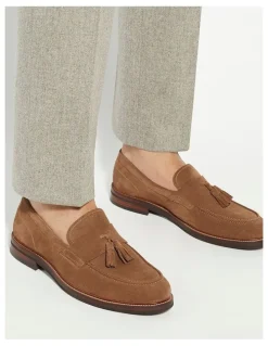 Dune London Shaw Loafer in Taupe