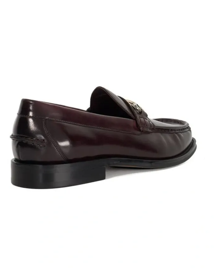 Dune London Simmi Loafer in Burgundy