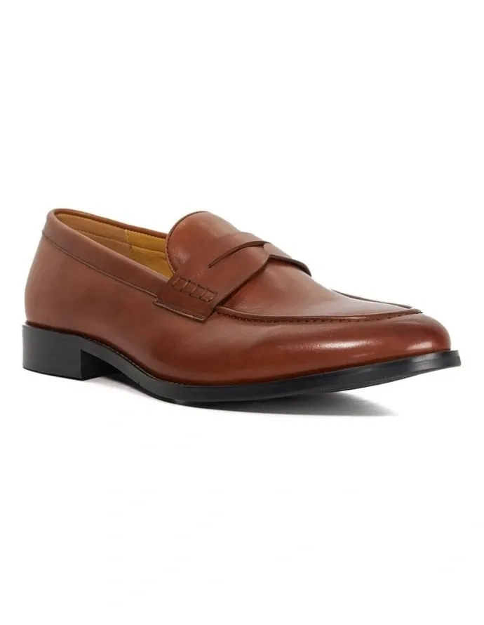 Dune London Skylers Loafer in Tan