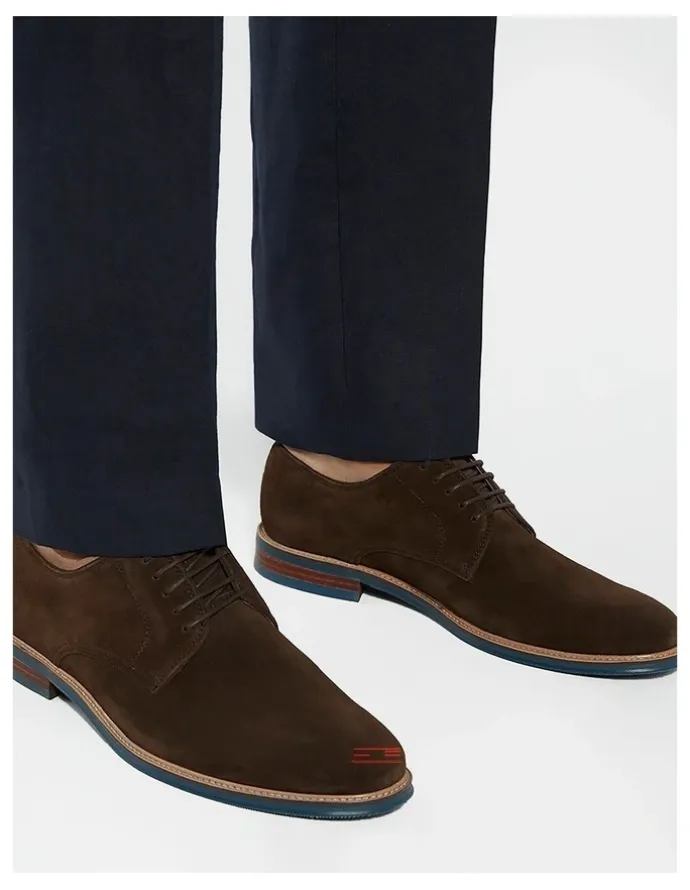Dune London Stanley Lace-Up Shoe in Brown