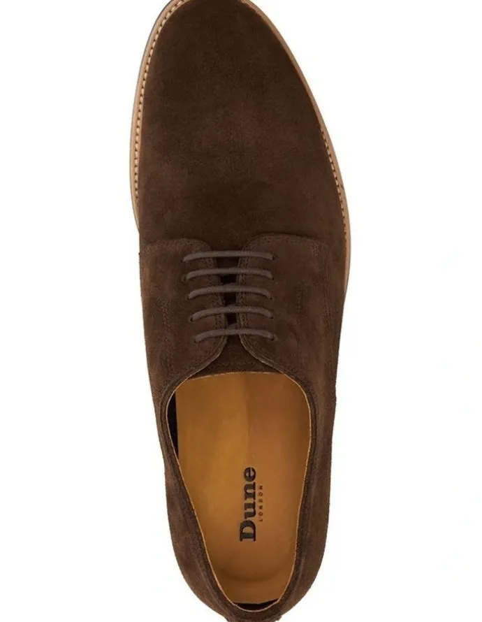 Dune London Stanley Lace-Up Shoe in Brown