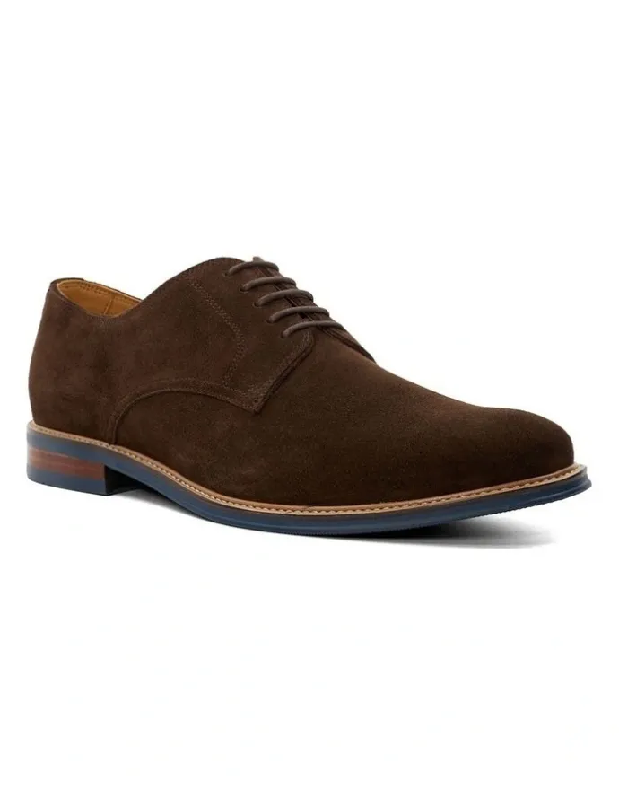 Dune London Stanley Lace-Up Shoe in Brown