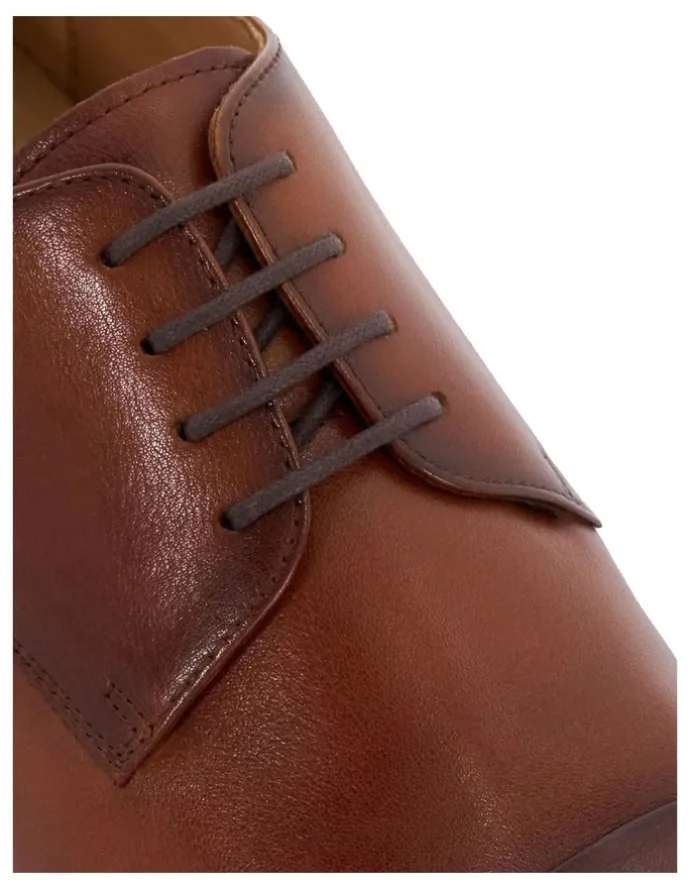 Dune London Suffix Loafer In Dark Tan