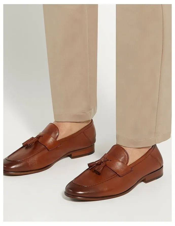 Dune London Supremium Loafer in Tan
