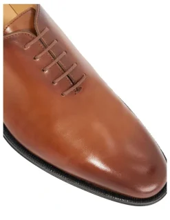 Dune London Sylvester Lace-Up Shoe in Tan
