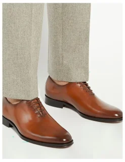 Dune London Sylvester Lace-Up Shoe in Tan