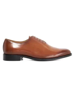 Dune London Sylvester Lace-Up Shoe in Tan
