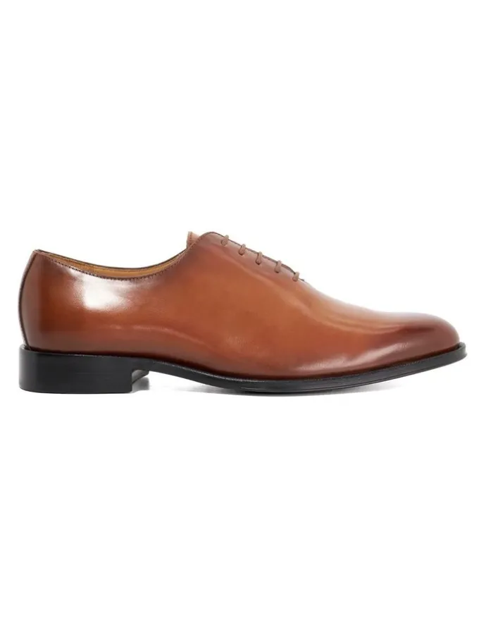 Dune London Sylvester Lace-Up Shoe in Tan