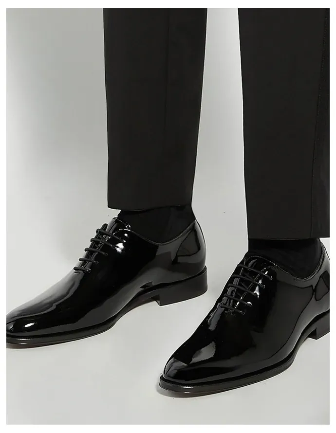 Dune London Sylvester Lace-Up Shoe in Black