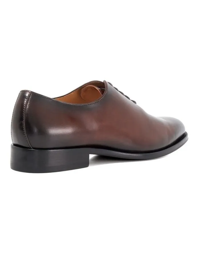 Dune London Sylvester Lace-Up Shoe in Brown