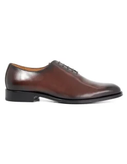 Dune London Sylvester Lace-Up Shoe in Brown