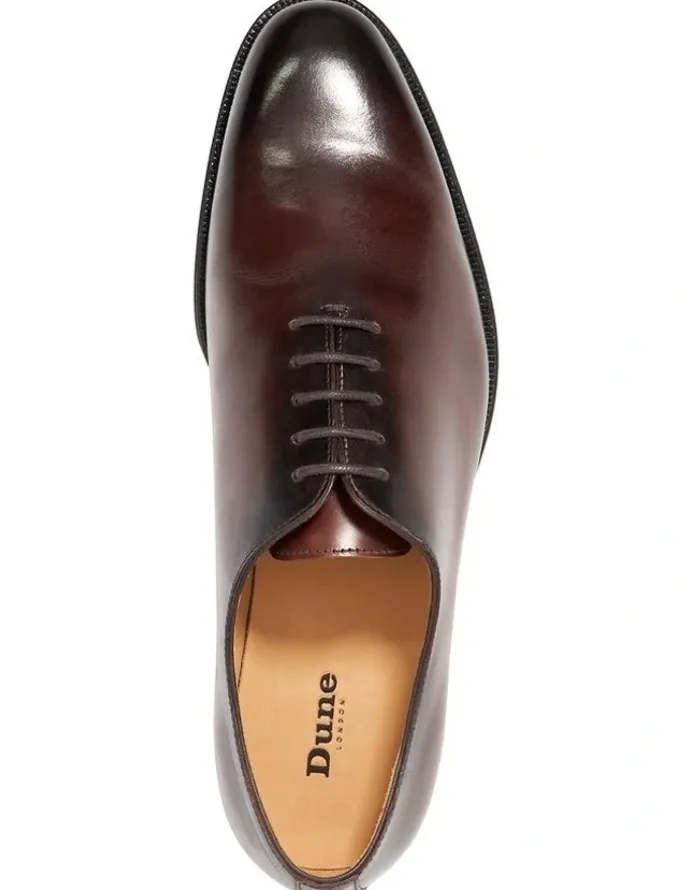 Dune London Sylvester Lace-Up Shoe in Brown