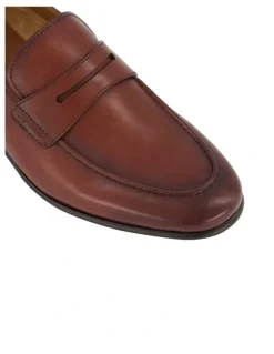 Dune London Sync Loafers in Tan