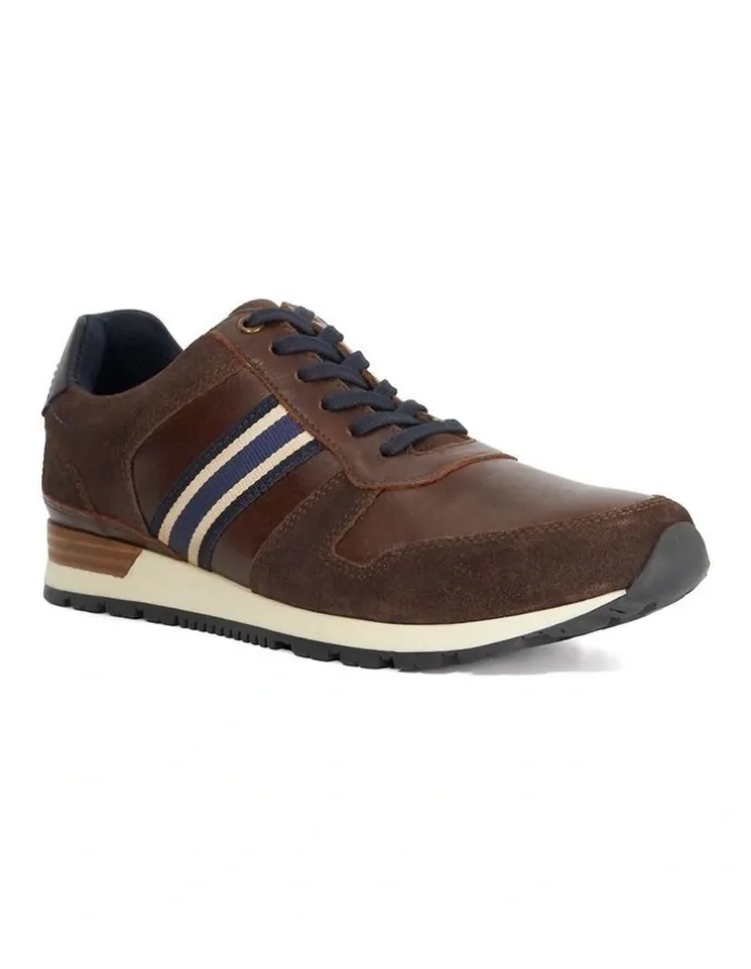 Dune London Talay Runner in Brown