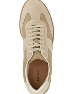Dune London Tavi Sneaker in Taupe