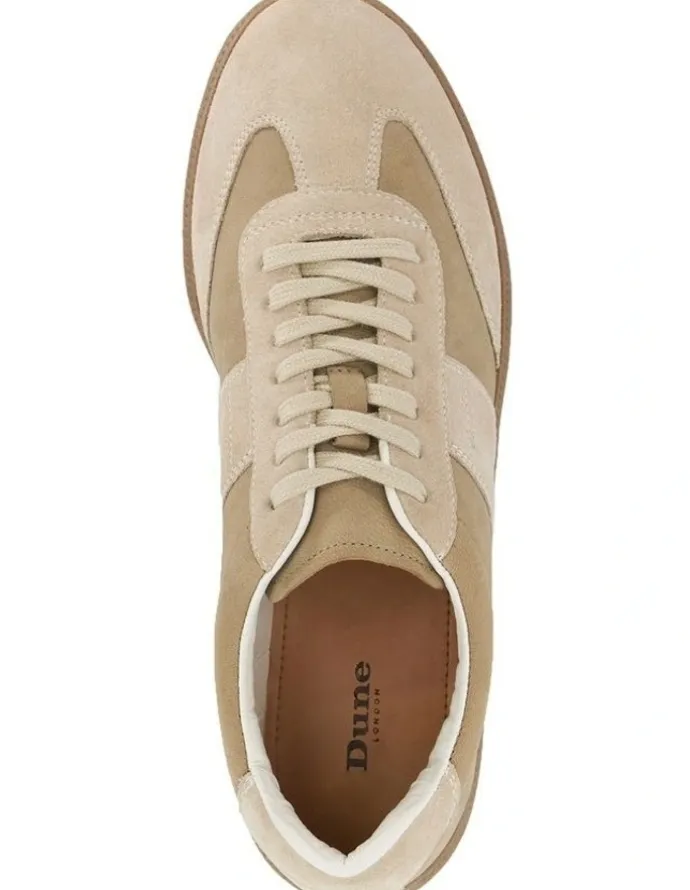 Dune London Tavi Sneaker in Taupe