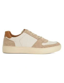 Dune London Tawly Trainer in Cream