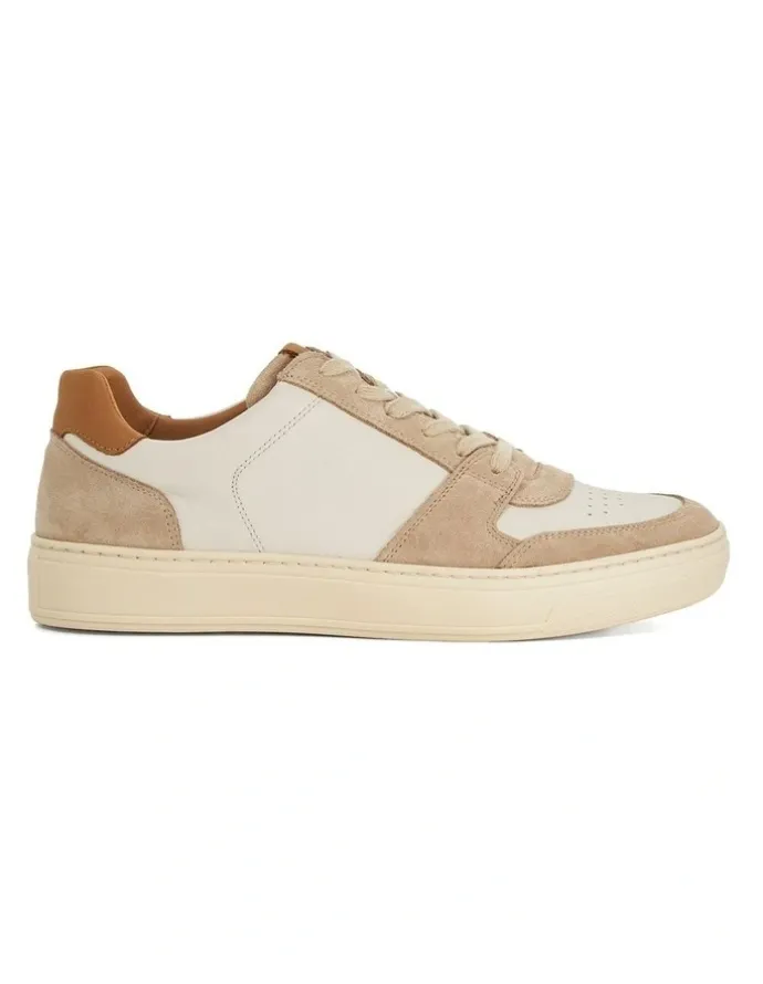 Dune London Tawly Trainer in Cream