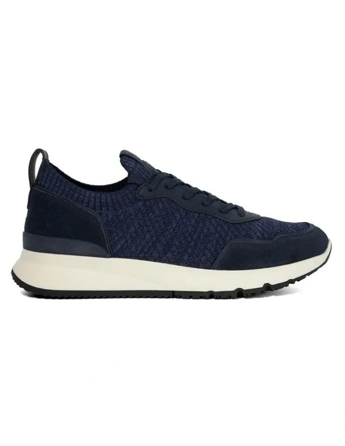 Dune London Thorny Trainers in Navy