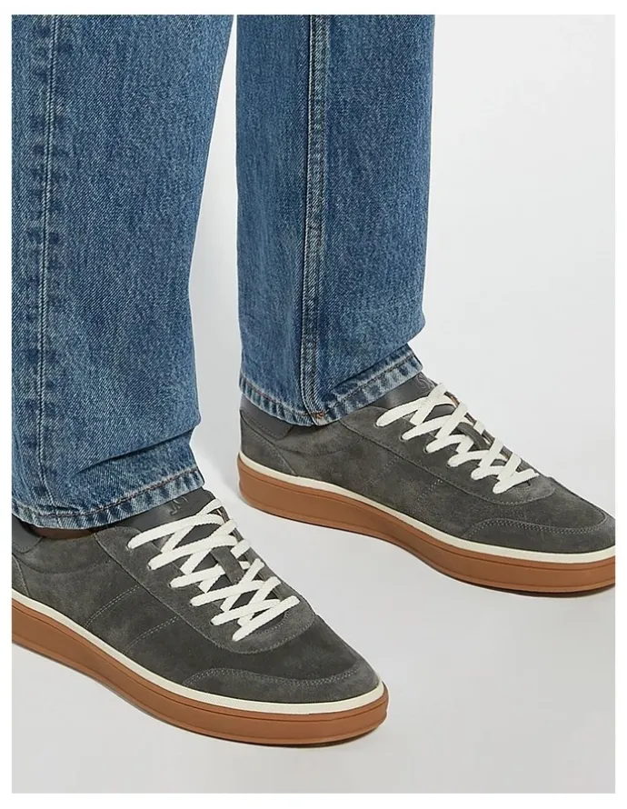 Dune London Tony Trainer Shoes in Grey
