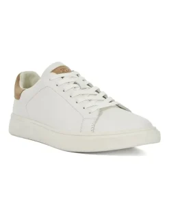 Dune London Toyon Trainer in White