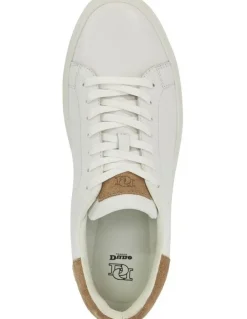 Dune London Toyon Trainer in White
