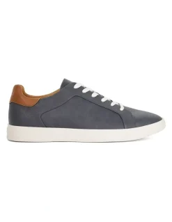 Dune London Traces Trainer in Navy