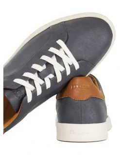 Dune London Traces Trainer in Navy