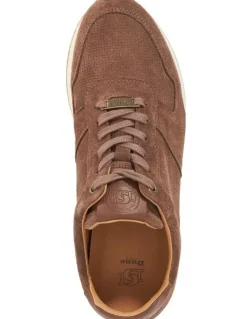 Dune London Trilogy Runner Shoes in Taupe