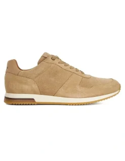 Dune London Trilogy Runner Shoes in Sand