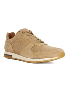 Dune London Trilogy Runner Shoes in Sand